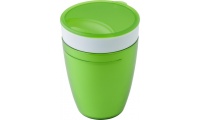 Copo 2-in-1: a caneca interna  de 350ml