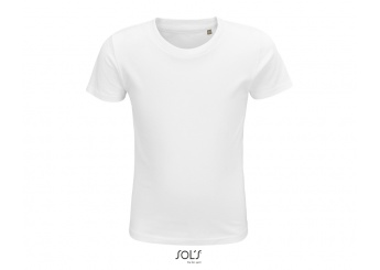 T-SHIRT JERSEY COM PESCOO REDONDO PARA CRIANAS CRUSADER KIDS Branco