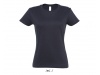 T-SHIRT DE GOLA REDONDA CORES PARA SENHORA IMPERIAL 3XL