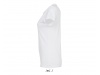 T-SHIRT DE GOLA REDONDA BRANCA PARA HOMEM 4XL 5XL IMPERIAL