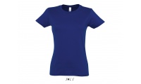 T-SHIRT DE GOLA REDONDA CORES PARA SENHORA IMPERIAL 3XL