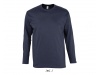T-SHIRT DE GOLA REDONDA E MANGA COMPRIDA PARA HOMEM CORES MONARCH 3XL 4XL 5XL