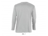 T-SHIRT DE GOLA REDONDA E MANGA COMPRIDA PARA HOMEM CORES MONARCH 3XL 4XL 5XL