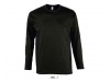 T-SHIRT DE GOLA REDONDA E MANGA COMPRIDA PARA HOMEM CORES MONARCH 3XL 4XL 5XL