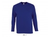 T-SHIRT DE GOLA REDONDA E MANGA COMPRIDA PARA HOMEM CORES MONARCH 3XL 4XL 5XL