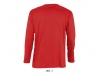 T-SHIRT DE GOLA REDONDA E MANGA COMPRIDA PARA HOMEM CORES MONARCH 3XL 4XL 5XL