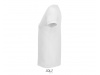 T-SHIRT FLUIDA DE SENHORA COM GOLA EM V BRANCA MOTION