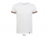 T-SHIRT DE MANGA CURTA PARA HOMEM Branca RAINBOW MEN