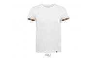 T-SHIRT DE MANGA CURTA PARA HOMEM Branca RAINBOW MEN