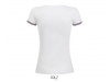 T-SHIRT DE MANGA CURTA PARA SENHORA Branca RAINBOW WOMEN