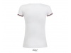 T-SHIRT DE MANGA CURTA PARA SENHORA Branca RAINBOW WOMEN