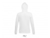 SWEATSHIRT COM CAPUZ E FECHO PARA SENHORA SPIKE WOMEN Branco