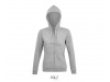 SWEATSHIRT COM CAPUZ E FECHO PARA SENHORA SPIKE WOMEN Cores