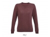 SWEATSHIRT PARA SENHORA COM GOLA REDONDA SULLY WOMEN Cores