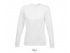 SWEATSHIRT PARA SENHORA COM GOLA REDONDA SULLY WOMEN Branco