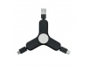 Spinner anti-stress com 3 cabos de carregamento