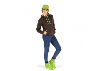 Sweat com capuz 280gr/m2 Senhora URBAN