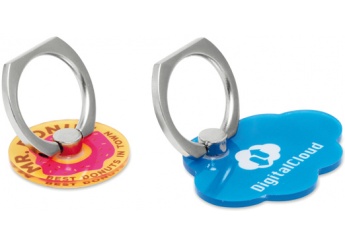 Anel para telefone acrlico com forma personalizada