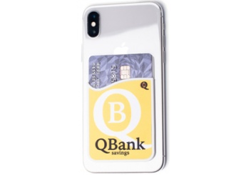 Carteira de telefone com pano de limpeza