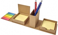 Organizador de mesa em cubo de papelo