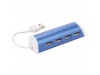 Hub de 4 portas USB e suporte para telefone