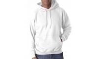 Sweatshirt com Capuz e Bolso Canguru 280-290gr/m2 Branca