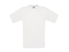 T-shirt B&C Exact 145 Adulto Branca 3XL