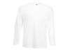 T-shirt Manga Comprida Branca Valueweight 160gr Unisexo Branca 3XL