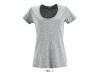 T-SHIRT METROPOLITAN COM DECOTE REDONDO PARA SENHORA Cores