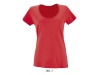 T-SHIRT METROPOLITAN COM DECOTE REDONDO PARA SENHORA Cores