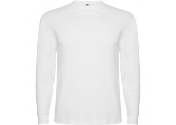Camisola manga comprida branca homem POINTER 3XL