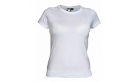 T-shirt Senhora cintada branca JAMAICA