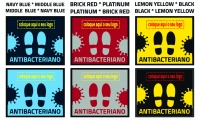 Tapete em PVC Antibacteriano 60x50cm