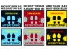 Tapete em PVC Antibacteriano 60x50cm