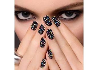 Adesivos beleza para unhas