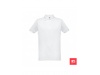 Polo para Homem Branco 200gr/m2 BERLIN