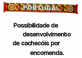 Cachecol Portugal (Totalmente Personalizvel)
