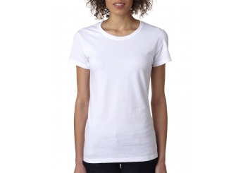 T-Shirt Senhora de Manga Curta 150-155gr/m2 Branca
