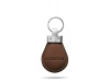 Porta Chaves oval em Pele