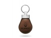 Porta Chaves oval em Pele