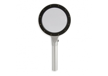 LUPA COM LED ZOOM X5 X10