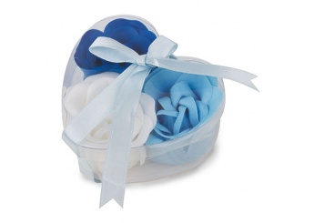 Petalas de sabo perfumado (rosas azuis)